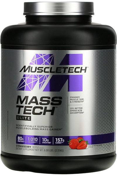 MUSCLETECH Mass Tech Elite Strawberry 6LB