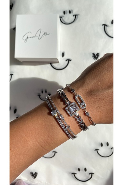 GAMZE Steel Vip Premium Bracelet Set