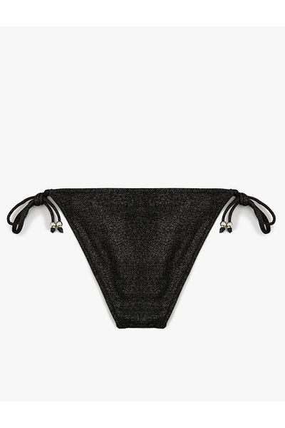 Koton Partea de jos de bikini cu șnur strălucitor