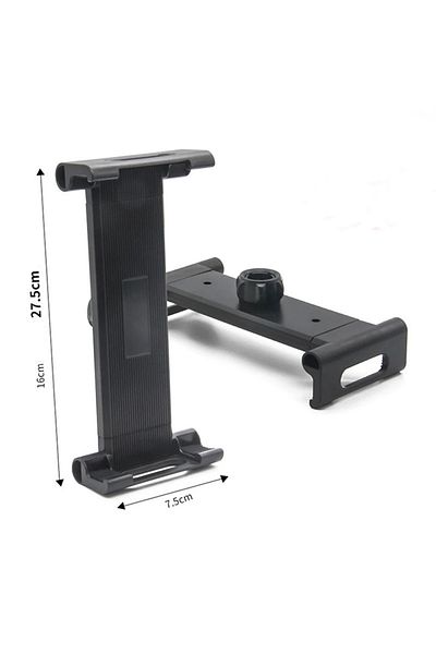 KOQZM Universal Portable Large Clip Holder Mobile Broadcast Fixed Base Tripod Rack Tablet Clip Multifun...
