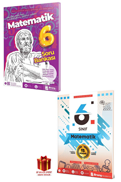 Başat Yayınları Branş Akademi 6. Sınıf Matematik Soru Bankası+Başat Matematik...