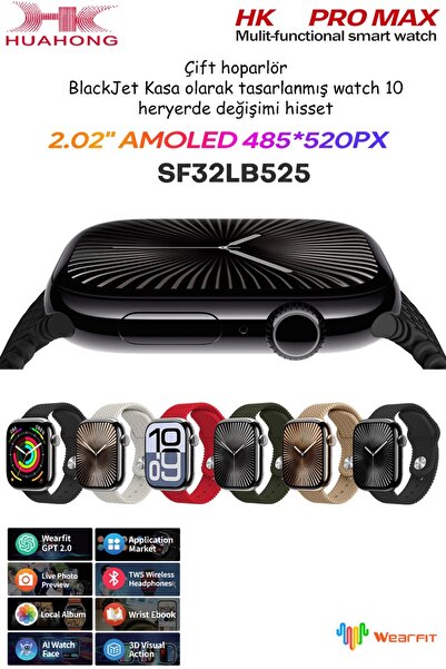 Wearfitpro Watch HK PRO MAX + Son Sürüm Gen4 Yapay Zeka Destekli Sahtesi Çıkmış Dikkat Edin!