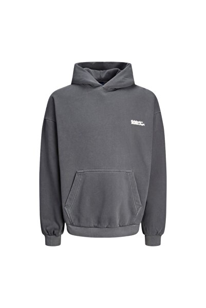 Jack & Jones JORVERMONT WASH SWEAT HOOD LN