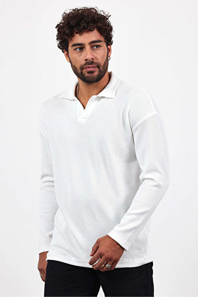 Weyeze Футболка з довгими рукавами та жакардовим візерунком AF-K32031LNS