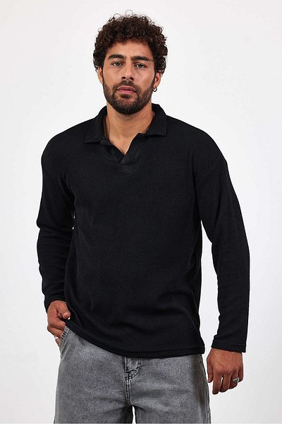 Weyeze Long Sleeve Jacquard T-Shirt Af-K32031Lns