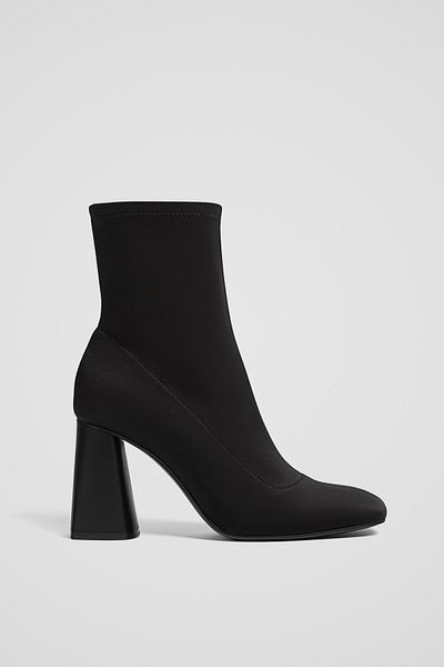 Stradivarius black shoes hot sale