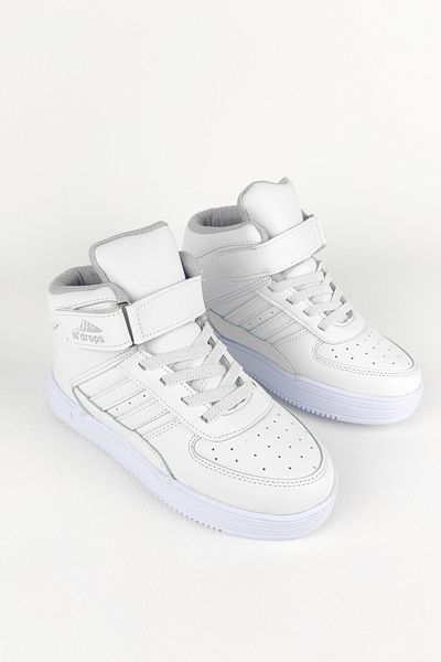 Mind Black Pantofi de coș pentru copii Daily High Top