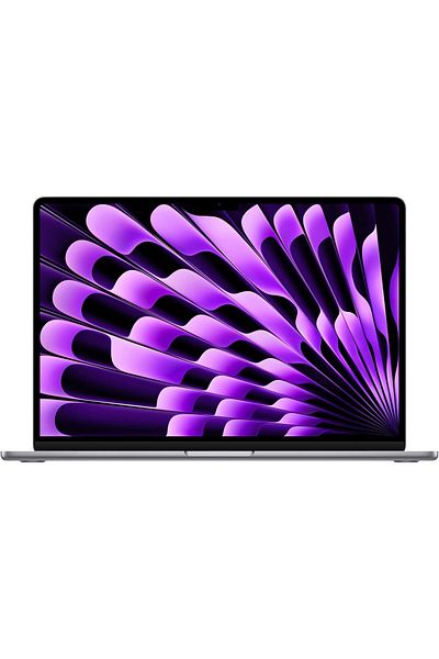 Apple 2024 MacBook Air 15" Apple M3 chips 8 core CPU، 10 core GPU، 8GB RAM، 512GB SSD رمادي فضائي MRYN3AB/A