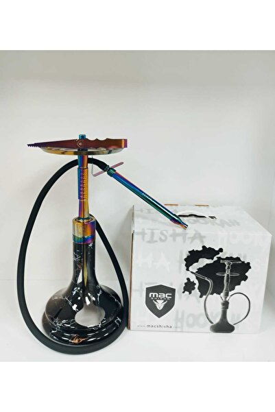 MAC SHISHA Bıg Hera Titan Büyük Boy Çelik Nargile Takımı