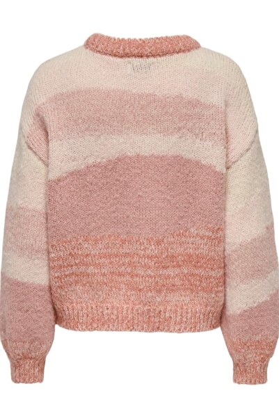 ONLY ONLJENNY LIFE LS O-NECK KNT PUDRA 15327620