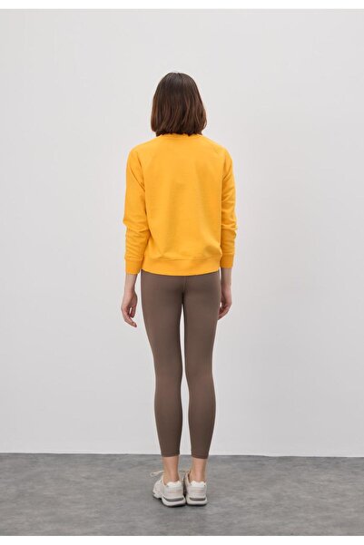 TUBİA Γυναικείο φούτερ Basic Color Apricot