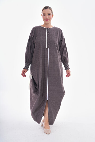 GigiTex Коричнева спортивна кепка - на блискавці, бічні зав'язки, довжина 142...