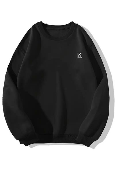 Karatopak Gât crew unisex oversize imprimat
