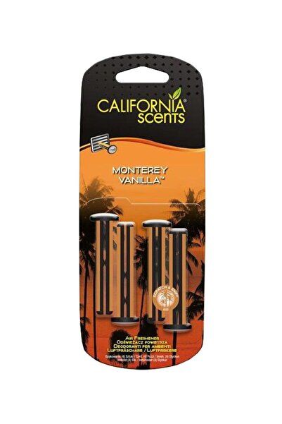 California Scents Vent Stick Monterey Vanilla -vanilya Parfümlü Kalorifer Geç...