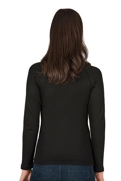 ÖZKAN underwear قميص داخلي حراري نسائي من Özkan 23612 بأكمام طويلة ورقبة دائرية من الفيسكوز