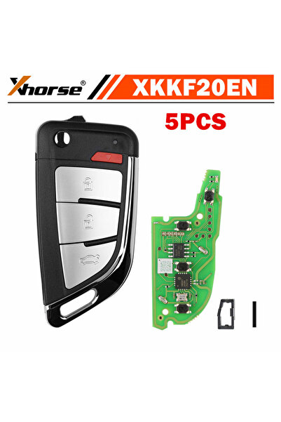 Xhorse 5 قطع/مجموعة XKKF20EN مفتاح تحكم عن بعد بتصميم سكين لجهاز VVDI VVDI2 (إصدار إنجليزي)