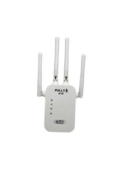 FULLY A18 Wifi Repeater Access Point 300MBPS Sinyal Aktarıcı Güçlendirici