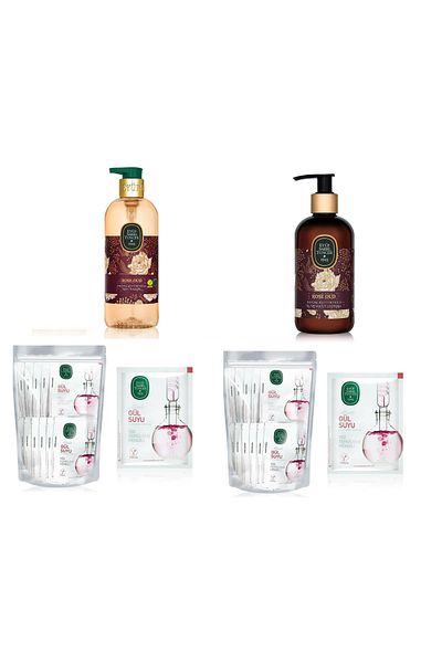 Eyüp Sabri Tuncer Eyüp Sabri Tuncer Oud Olive Oil Liquid Soap - 500ml, Lotion 250ml, Rosewater Wipes 30X2