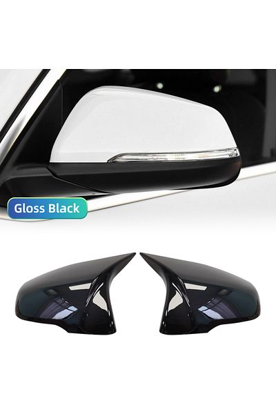 Choice Bright Black M Style Rearview Mirror Cover Cap Real Carbon Fiber For Bmw 1 2 Series F45 F40 Z4 G29 X
