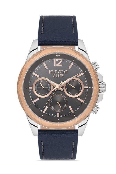 JG. Polo Club Jg Polo Club Leather Sports Wristwatch