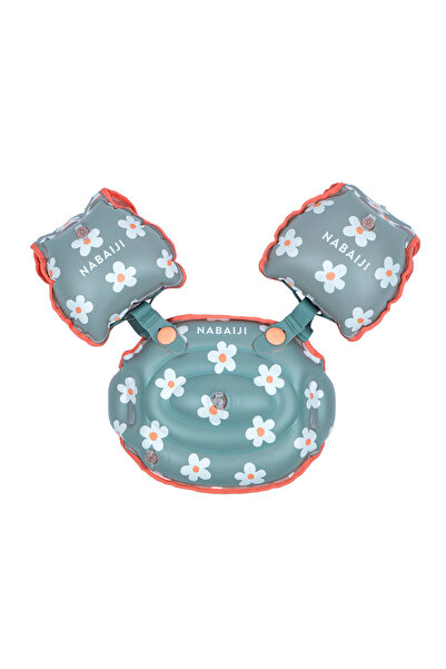 Decathlon أكمام السباحة للأطفال - كاكي/زهري مطبوع - تيسويم