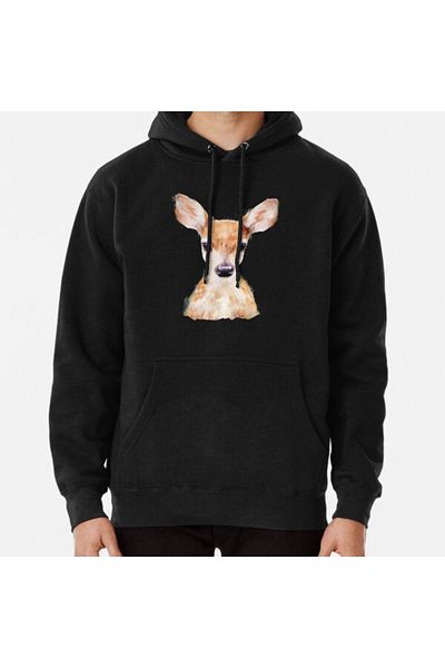 Hvit Stein Φούτερ με στάμπα Little Deer