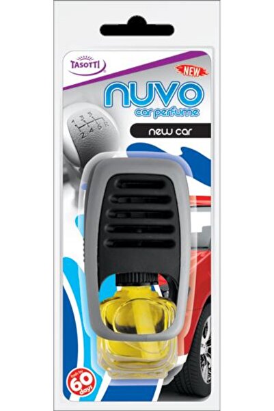 TASOTTI Nuvo (NEW CAR) S?f?r Oto Esansl? Kalorifer Geçme Koku 8ml.