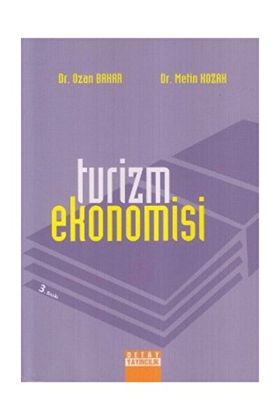 Detay Yayıncılık Turizm Ekonomisi Metin Kozak