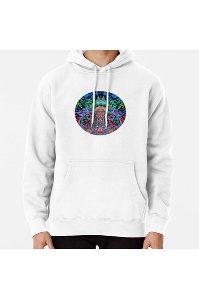 Hvit Stein Hanorac cu imprimeu Mandala Energy