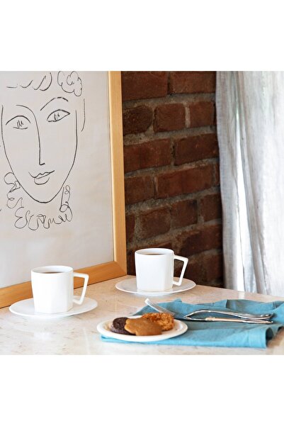 Koleksiyon Mislina Çay Kahve Fincanı 6'lı Set Sade