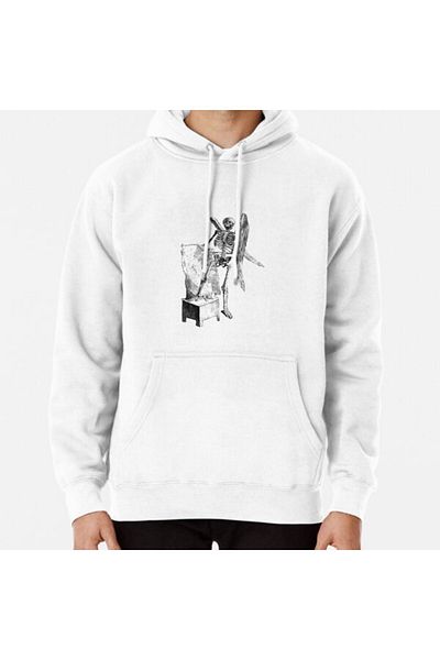 Hvit Stein Temperance Tarot Xiv Printed Sweatshirt