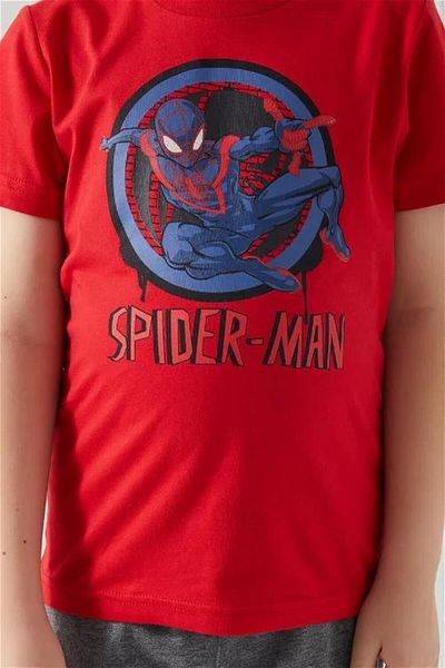 ROLY POLY Spider-Man Boy's Short Sleeve Pajama Set Red
