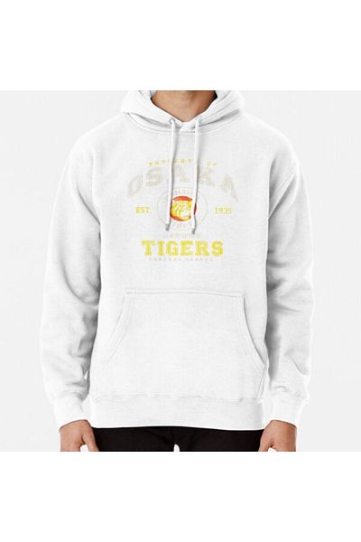 Hvit Stein Περιουσία της Osaka Tigers Worn εμπριμέ φούτερ