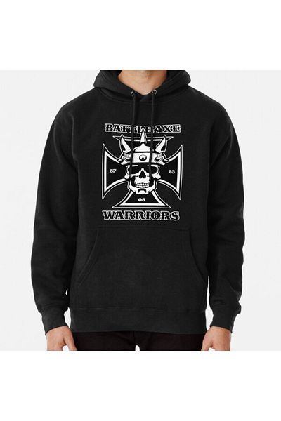 Hvit Stein Φούτερ Baxwar - Πίσω εμπριμέ