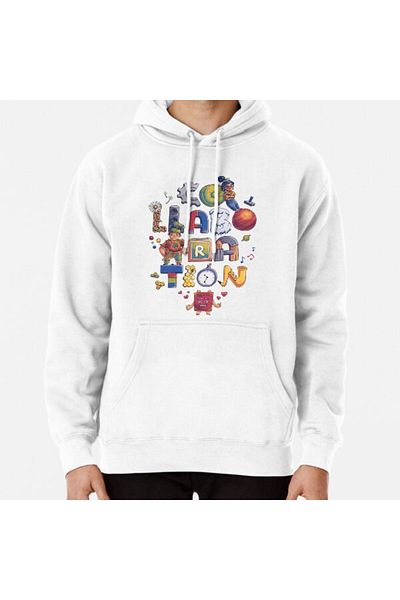 Hvit Stein Συνεργασία // Cody, May, It Takes Two Printed Sweatshirt