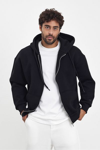 Weyeze Three Thread Raster Zip Sweat Af-K88505Lns