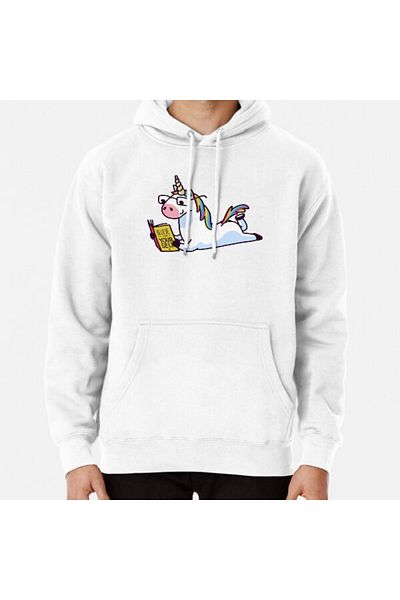 Hvit Stein Unicorn Believe in Yourself Magically Fabulous Ii Printed Sweatshirt