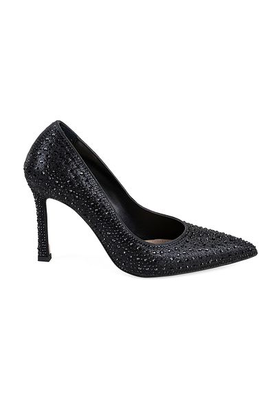 Desa Women's Black Classic Heeled Shoes