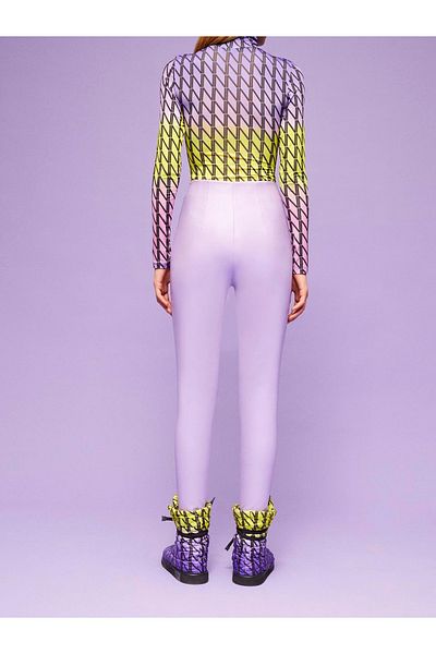 Nocturne Faux Leather Leggings Trousers