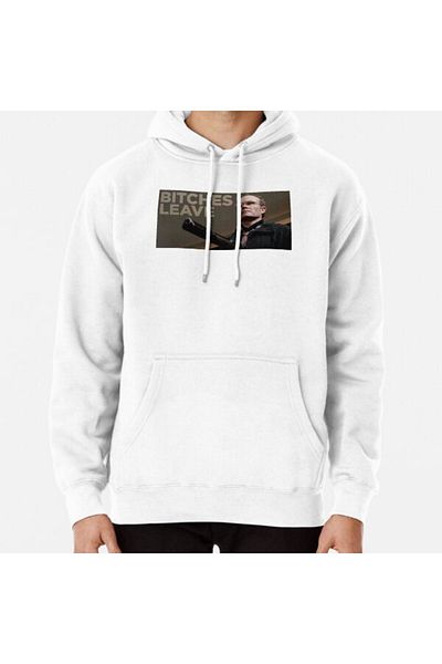 Hvit Stein Bitches Leave Printed Sweatshirt