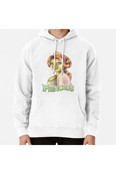 Hvit Stein Φούτερ με στάμπα Princess Fiona