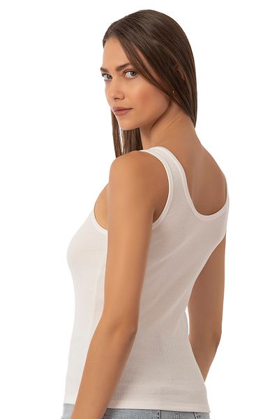 ÖZKAN underwear Özkan 26815 - بلوزة رياضية نسائية من القطن الناعم، مرنة وسميكة
