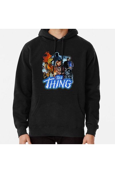 Hvit Stein Суитшърт с щампа „The Thing“
