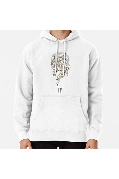 Hvit Stein Hanoracul cu imprimeu Lucian Crest