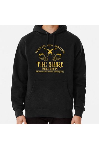 Hvit Stein Суитшърт с щампа Shire Smoke Shoppe