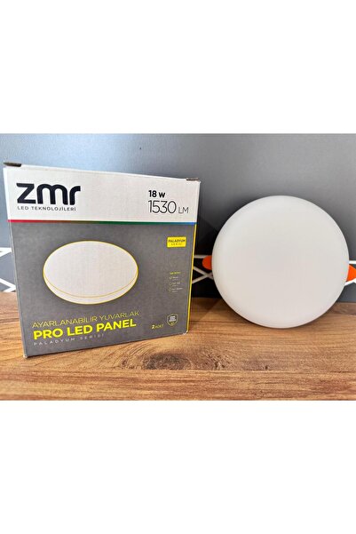 ZMR 18W YUVARLAK AYARLANABİLİR LED SPOT ZMR BEYAZ IŞIK (2ADET)