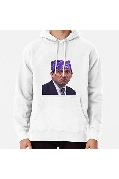 Hvit Stein Φούτερ με στάμπα Prison Mike