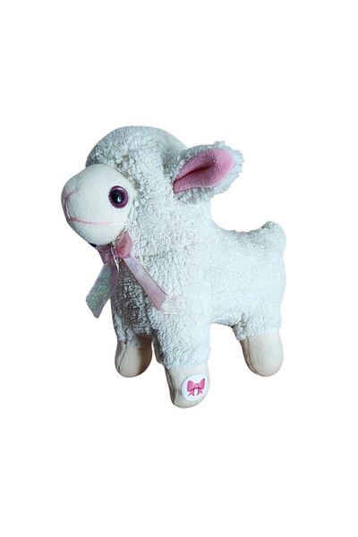 GRAN TOYS Play and Sleep Companion Plush Curly Lamb 35cm