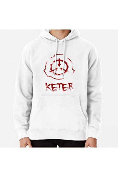 Hvit Stein Scp Foundation: Keter Printed Sweatshirt