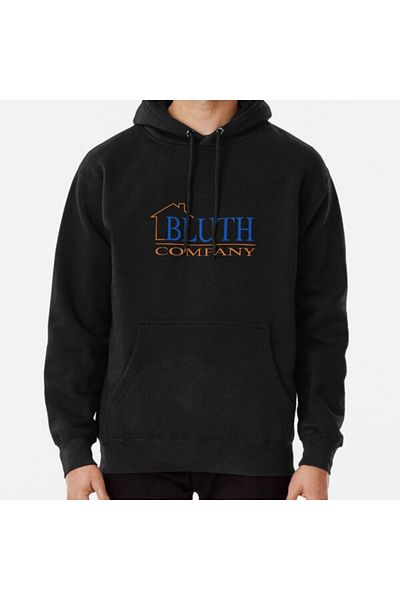 Hvit Stein Bluth Company - Суитшърт с щампа Arrested Development